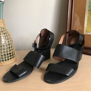 Madewell chunky strap block heel sandals